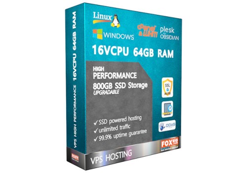VPS 16vCPU 64GB RAM