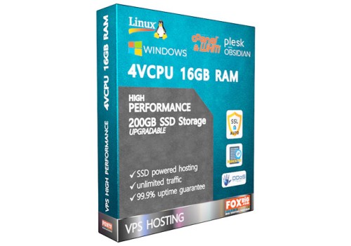 VPS 4vCPU 16GB RAM